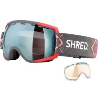 Маска Shred Rarify Bigshow grey/rust CBL 2.0 deep blue + CBL Sky