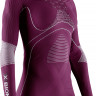 Футболка X-Bionic Energy Accumulator 4.0 Shirt Round Neck LG SL WMN plum/pearl grey V005 - Футболка X-Bionic Energy Accumulator 4.0 Shirt Round Neck LG SL WMN plum/pearl grey V005