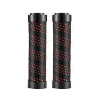Грипсы ROCKBROS BTCR RB_BTCR-BKRD в виде обмотки руля, перфорированные, с замками, черно-красный/черный Грипсы ROCKBROS BTCR RB_BTCR-BKRD в виде обмотки руля, перфорированные, с замками, черно-красный/черный
