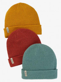 Шапка Burton DND Beanie 3-Pack Trellis / Harvest Gold / Tandori (2021)