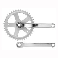 Шатуны Stels HDL-S140 1/2"х1/8" 40Т 152 мм односкоростные хромированные