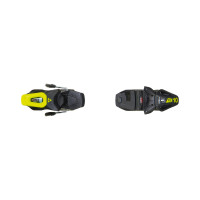 Горнолыжные крепления Fischer RS10 GW Powerrail Brake 78 [G] solid black/flash yellow (2024)