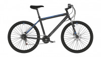Велосипед Stark Respect 29.1 D Microshift черный/синий Рама: 14.5" (2022)