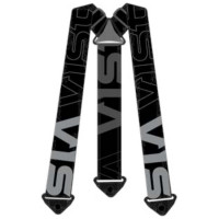 Подтяжки Vist Suspenders RUS SKI TEAM black-white (2025)