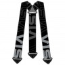 Подтяжки Vist Suspenders RUS SKI TEAM black-white (2025) - Подтяжки Vist Suspenders RUS SKI TEAM black-white (2025)