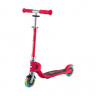 Самокат Globber Flow Foldable Junior Lights красный - Самокат Globber Flow Foldable Junior Lights красный