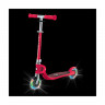 Самокат Globber Flow Foldable Junior Lights красный - Самокат Globber Flow Foldable Junior Lights красный