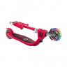 Самокат Globber Flow Foldable Junior Lights красный - Самокат Globber Flow Foldable Junior Lights красный