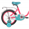 Велосипед Novatrack Maple 16" неон розовый (2025) - Велосипед Novatrack Maple 16" неон розовый (2025)
