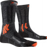 Носки X-Socks Trek X Merino grey duo melange/x-orange/black - Носки X-Socks Trek X Merino grey duo melange/x-orange/black