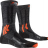 Носки X-Socks Trek X Merino grey duo melange/x-orange/black - Носки X-Socks Trek X Merino grey duo melange/x-orange/black