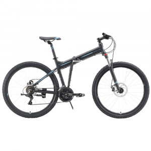 Велосипед Stark Cobra 27.2 D черный/серый/черный Рама: 18&quot; (2023) 