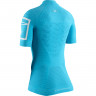 Футболка женская X-Bionic Effektor 4.0 Trail Running Shirt Half Zip SH SL Turquoise - Футболка женская X-Bionic Effektor 4.0 Trail Running Shirt Half Zip SH SL Turquoise