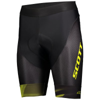 Велотрусы Scott RC Pro +++ black/sulphur yellow (б/лямок)