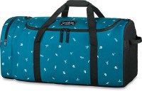 Спортивная сумка Dakine Eq Bag 74L Dewilde (синий с белыми листьями)