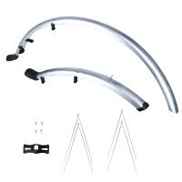 Комплект крыльев Oxford 700c Hybrid 56mm Mudguard Set Silver