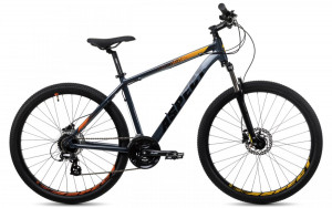Велосипед Aspect Nickel 27.5 серо-оранжевый 18&quot; (2022) 