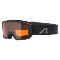 Маска Alpina Scarabeo JR black matt/orange S2 размер S