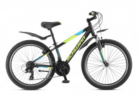 Велосипед Schwinn BREAKER 24" черно-салатовый рама 14" (2022)