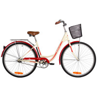 Велосипед Foxx Vintage 28" бежевый рама: 18" (2025)