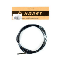 Рубашка тросика перекл. HORST 00-170234 MTB 2/4мм б/загл. (2 метра) черная на блистере