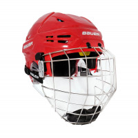 Шлем с маской Bauer Re-Akt 95 Combo SR red (1052687)