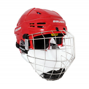 Шлем с маской Bauer Re-Akt 95 Combo SR red (1052687) 