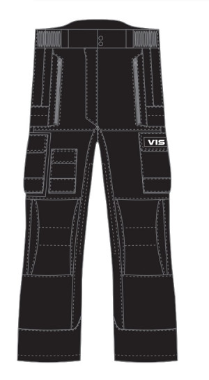Горнолыжные штаны Vist STRIVE INS.SKI PANTS UNISEX -5CM black 999999 