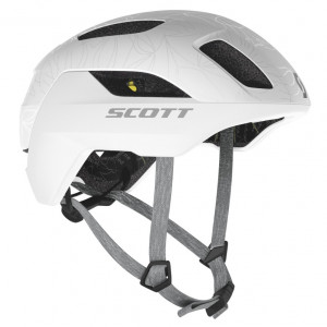 Велошлем Scott La Mokka Plus Sensor (CE) ice white 