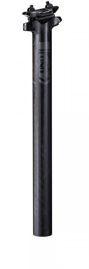Подседельный штырь UNO QTS-P01, Высококачественный карбон, 27.2mm X L: 400mm, offset 0mm 