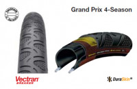 Покрышка Continental Grand Prix 4-Season, 700 x 23C, (23-622) складная, 2x Vectran Breaker – DuraSkin – 3/330 TPI
