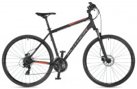 Велосипед Author Horizon 28" черный/оранжевый рама: 22" (2025)