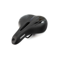 Седло HORST 00-170050 комфорт 250x205мм с вентил. эластомер. (на блистере), черное Седло HORST 00-170050 комфорт 250x205мм с вентил. эластомер. (на блистере), черное