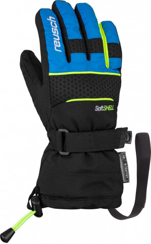 Перчатки горнолыжные Reusch Connor R-Tex XT Junior brilliant blue/black 