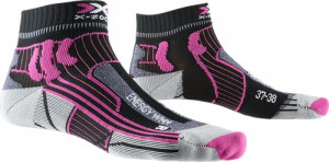 Термоноски X-Socks Marathon Energy Women opal black/flamingo pink (2021) 