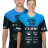 Джерси CUBE EDGE Round Neck X Actionteam к/рук, black´n´blue - Джерси CUBE EDGE Round Neck X Actionteam к/рук, black´n´blue