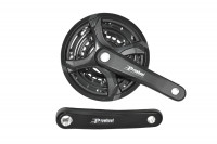 Система PROWHEEL TA-CQ01*24/34/42T*160MM ALLOY CRANK, CHAINLINE:48,5, под квадрат, черный (2022)