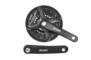 Система PROWHEEL TA-CQ01*24/34/42T*160MM ALLOY CRANK, CHAINLINE:48,5, под квадрат, черный (2022) 