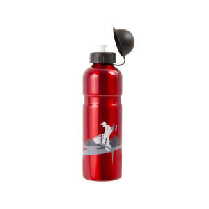Фляга M-WAVE 5-340295 алюм. 0,75 с крышкой (4 цвета в ассорт.синий, красный, серебристый, черный) 