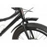 Крыло M-Wave Mud Max Fat 5-386205 переднее, 24-29", в трубу вилки 1-1 1/8" для Fat Bike, металлопласт, черный - Крыло M-Wave Mud Max Fat 5-386205 переднее, 24-29", в трубу вилки 1-1 1/8" для Fat Bike, металлопласт, черный