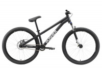Велосипед Stark Pusher-1 Single Speed 26" черный/серый Рама: S (2022)