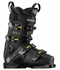 Горнолыжные ботинки Salomon S/Max 110 W Jet black/gold glow metallic/belluga (2021)