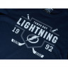 Футболка Atributika&Club NHL Tampa Bay Lightning синяя 310620 - Футболка Atributika&Club NHL Tampa Bay Lightning синяя 310620