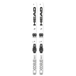 Горные лыжи Head Kore 117 + крепления Attack 17 GW W/O Brake [A] white/black (2025) 