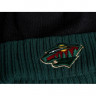 Шапка Atributika&Club NHL Minnesota Wild черная/зеленая (55-58 см) 59295 - Шапка Atributika&Club NHL Minnesota Wild черная/зеленая (55-58 см) 59295