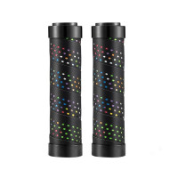 Грипсы ROCKBROS BTCR RB_BTCR-BKC в виде обмотки руля, перфорированные, с замками, черно-цветной/черный Грипсы ROCKBROS BTCR RB_BTCR-BKC в виде обмотки руля, перфорированные, с замками, черно-цветной/черный