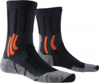 Носки X-Socks Trek Dual granite grey/bonfire orange
