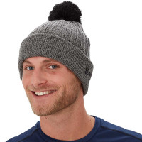 Шапка Bauer NE Team Marl Pom Knit carcoal/black (1057020)