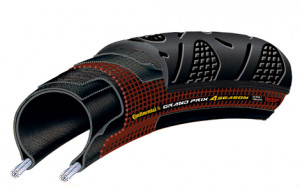 Покрышка Continental Grand Prix 4-Season, 700 x 25C, (25-622) складная, 2x Vectran Breaker – DuraSkin – 3/330 TPI 