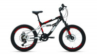 Велосипед Altair MTB FS 20 черный/красный 14" (2022)